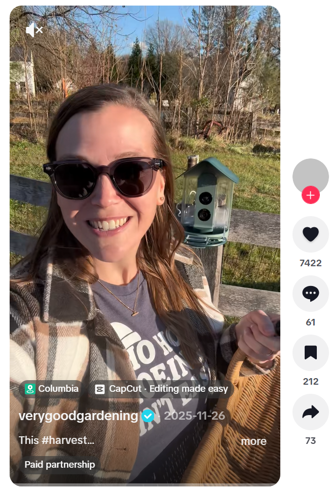 Trust signal from creator content